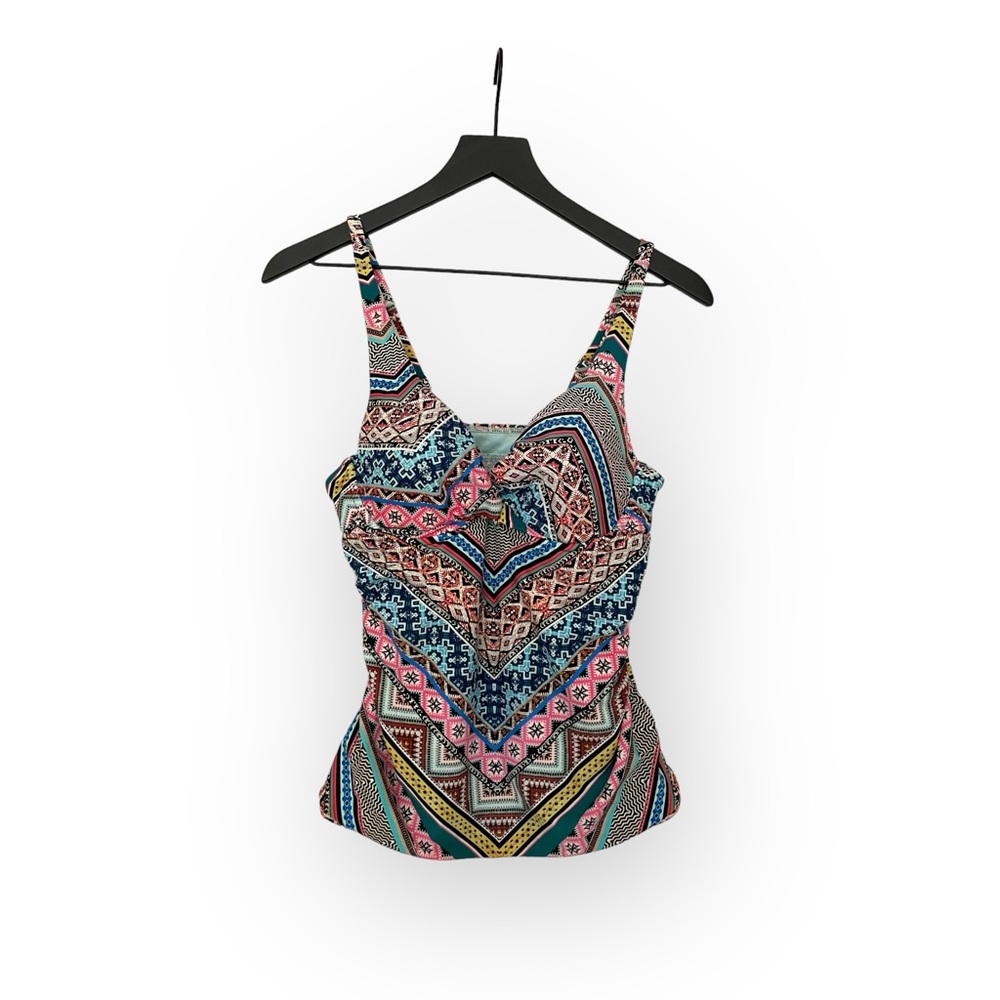 Time and Tru swim top